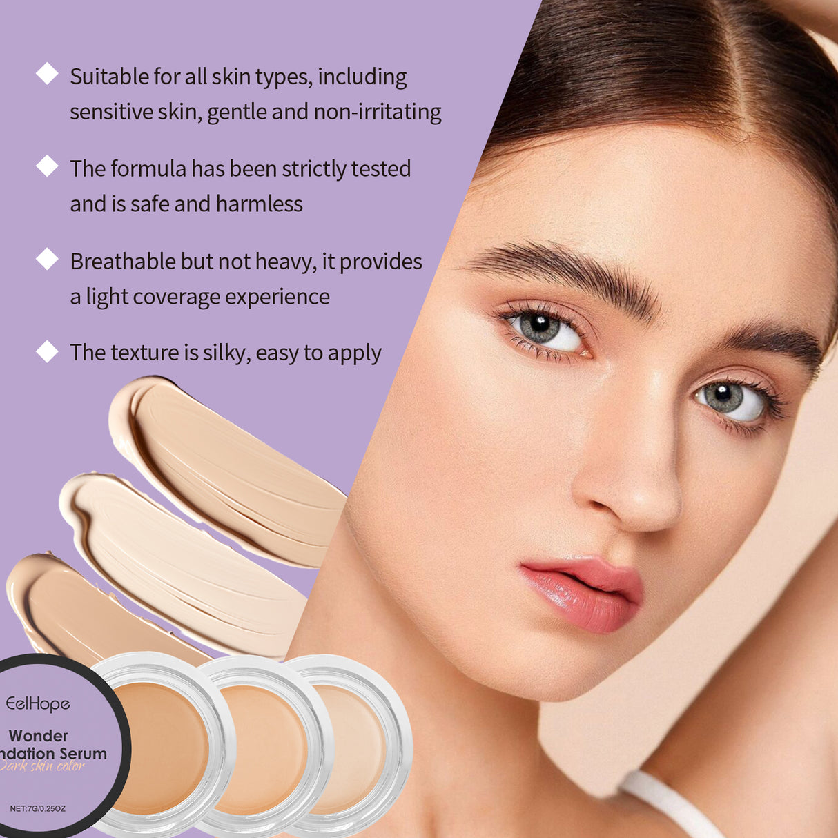 Long Lasting Moisturizing Concealer Long Lasting Moisturizing Natural Concealer Is Waterproof, Sweat Resistant And Lightweight Without Removing Makeup - V.I.P Digital Presence