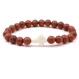 Fashion bead jewelry cross bracelet - V.I.P Digital Presence