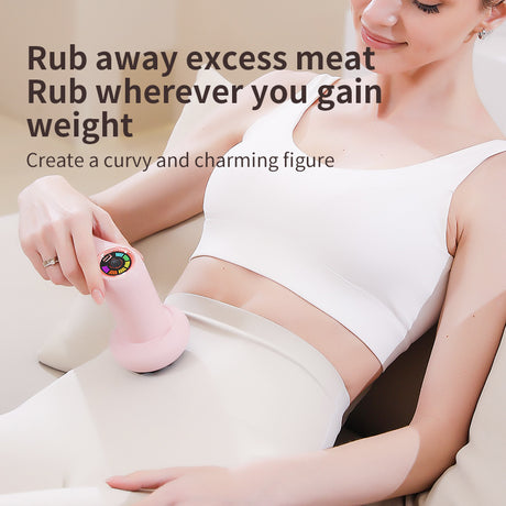 Fat pushing machine, body massage device, household handheld wireless massage, neck, waist, shoulder kneading, fascia gun - V.I.P Digital Presence