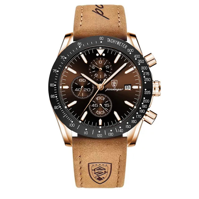 Multi functional waterproof night light men's watch quartz watch - V.I.P Digital Presence