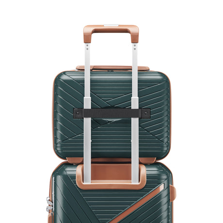 Luggage set of 4 pieces (14/20/24/28) with 4 360 degree silent rotating wheels made of PP material and durable TSA lock - V.I.P Digital Presence