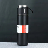 A cup of three-lid thermos cup portable fashion gift box set stainless steel cup - V.I.P Digital Presence