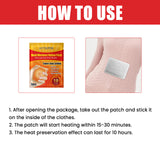 Hand Warmer, Self-Heating Portable Rapid Heating Warm Waist Belly Warm Baby Self-Heating Post