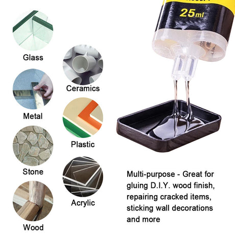 Casting Adhesive, Epoxy Resin AB Adhesive Waterproof And High Temperature Resistant Multi-functional Metal Crack Repair Adhesive - V.I.P Digital Presence