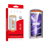 Tempered Glass Screen Protector for Apple iPhone 15 Pro Max Anti-Spy Film with Dust-Free Chamber Roller Application Tool - V.I.P Digital Presence