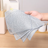 Steel Wire Dishcloth for Home Use, Non-Greasy Steel Wool Scrubbing Cloth, Kitchen Cleaning Cloth, Easy to Clean Silver Wire Rag - V.I.P Digital Presence