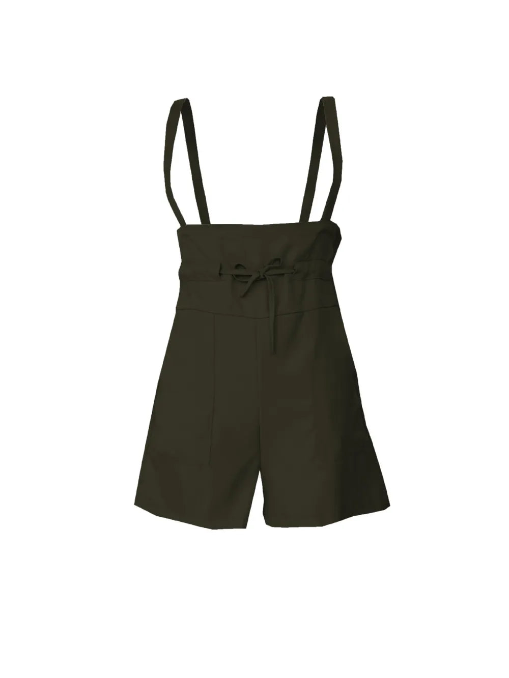 Drawstring Wide Strap Overalls with Pockets - V.I.P Digital Presence