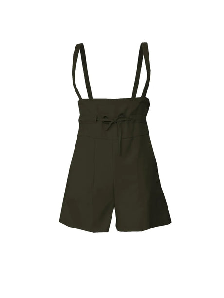 Drawstring Wide Strap Overalls with Pockets - V.I.P Digital Presence