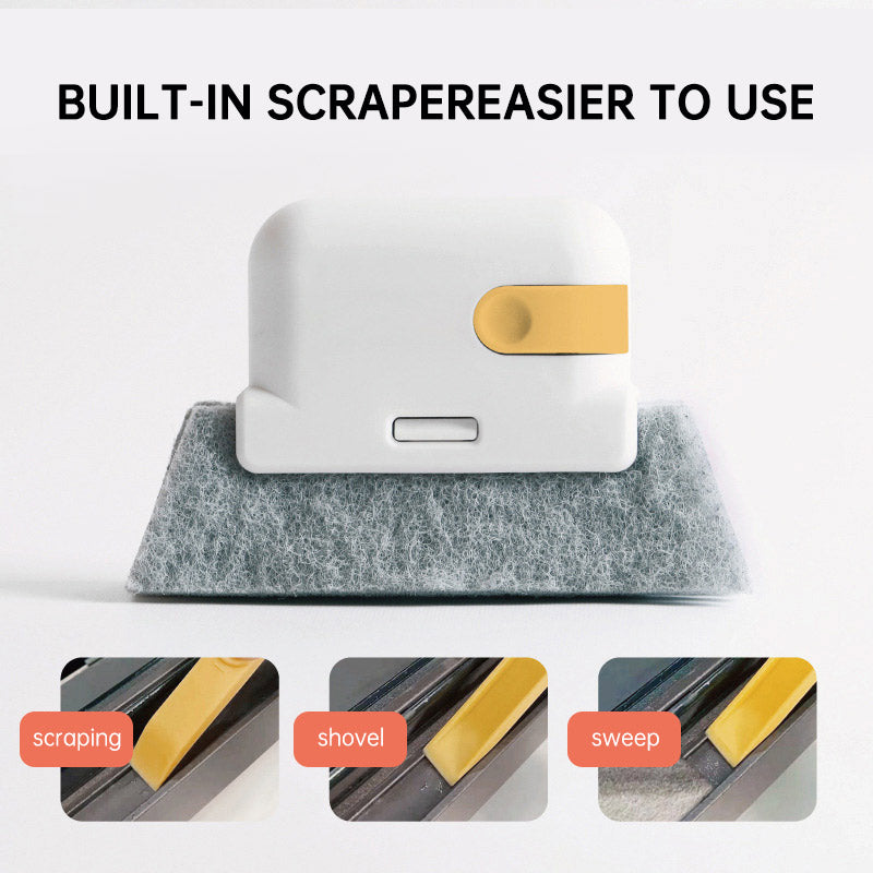 Two In One Detachable Window Slot Cleaning Brush, Door and Window Groove Brush, Glass Window Slot, Window Sill Gap Brush - V.I.P Digital Presence