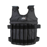 SUTEN 20kg/50kg Loading Weighted Vest For Boxing Training Workout Fitness Equipment Adjustable Waistcoat Jacket Sand Clothing - V.I.P Digital Presence