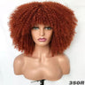 Female Hair African Small Curly Hair Explosion Head Black Chemical Fiber Wig Full Head Set - V.I.P Digital Presence