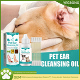 Pet Ear Cleaning Oil for Cats and Dogs - Cleansing, Deodorizing, and Removing Mites from Ears - V.I.P Digital Presence