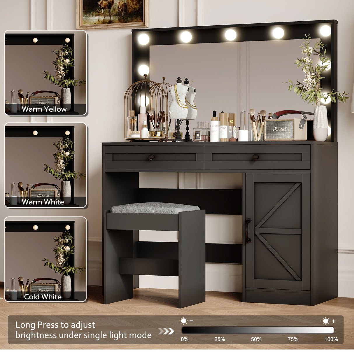 Makeup Vanity Desk - V.I.P Digital Presence