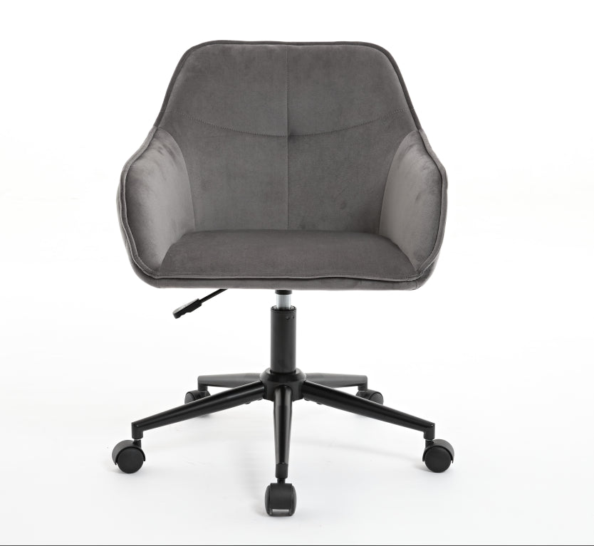 Velvet Office Desk Chair, Modern Home Desk Chair with Wheels , Vanity Chairs for Living Room, Bedroom,Study Room - V.I.P Digital Presence