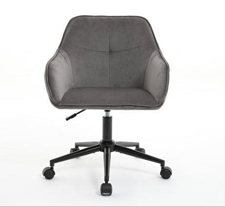 Velvet Office Desk Chair, Modern Home Desk Chair with Wheels , Vanity Chairs for Living Room, Bedroom,Study Room - V.I.P Digital Presence