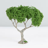 Mesa de arena de paisaje, modelo de árbol en miniatura, hecho a mano, micro paisaje, escena, alambre, árbol de flores, terminado, modelado y producción de árboles pequeños. 