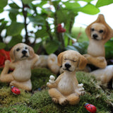 Mini Puppy Plugin Garden Bonsai Ornament Decoration Micro Landscape Resin - V.I.P Digital Presence