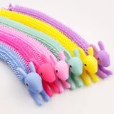 Cartoon unicorn cute pet animal lala music bracelet tpr soft rubber vent decompression noodle decompression toy - V.I.P Digital Presence