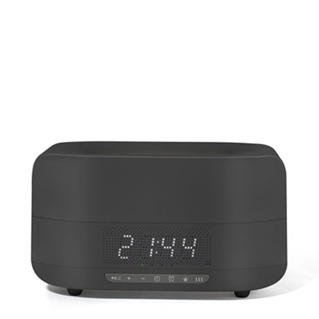 Multifunctional Atmosphere light sleep wireless Bluetooth speaker flame humidifier aromatherapy machine digital display clock - V.I.P Digital Presence