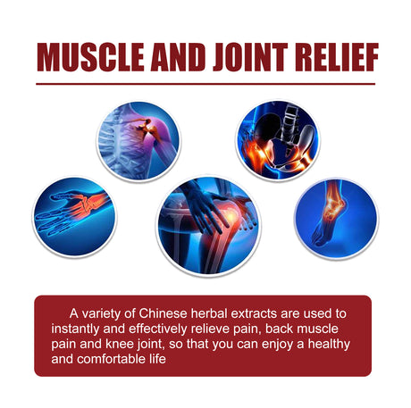 Pain Relief Cream, Elbow Shoulder Neck Knee Vertebra Waist Leg Joint Pain Relief Rolling Ball - V.I.P Digital Presence