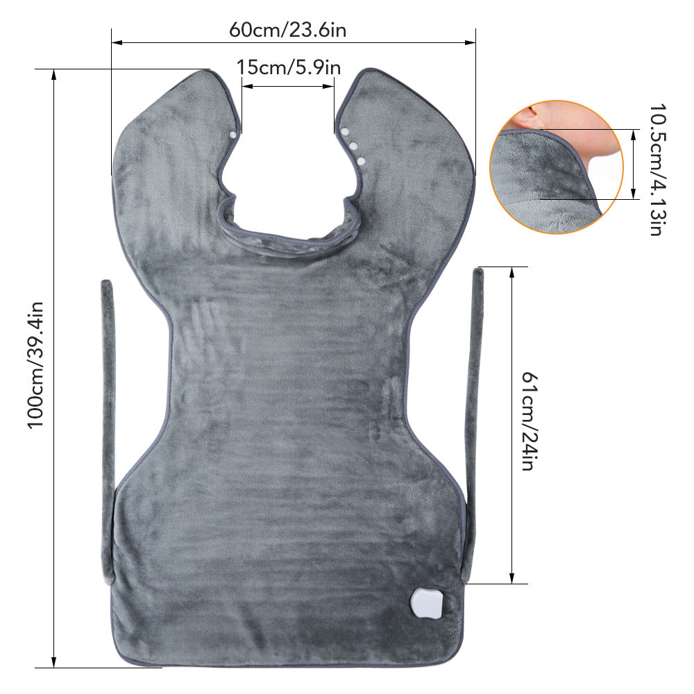 Plug-In Heating Shawl Blanket Flannel 3-Speed Shoulder Neck Back Warm Clothes Electric Blanket - V.I.P Digital Presence