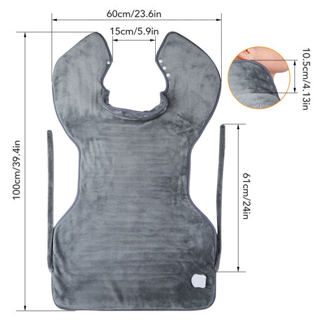 Plug-In Heating Shawl Blanket Flannel 3-Speed Shoulder Neck Back Warm Clothes Electric Blanket - V.I.P Digital Presence