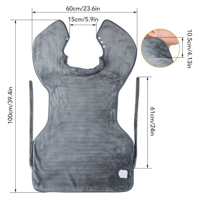 Plug-In Heating Shawl Blanket Flannel 3-Speed Shoulder Neck Back Warm Clothes Electric Blanket - V.I.P Digital Presence