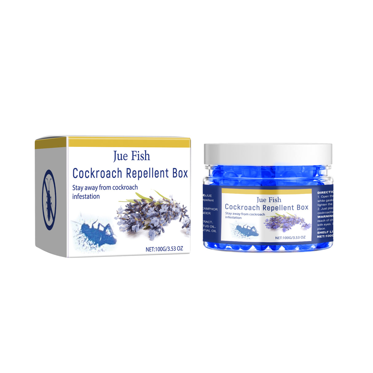 Cockroach Repellent Box, Cockroach Decoy Gel Plant Extract Cockroach Repellent Box - V.I.P Digital Presence