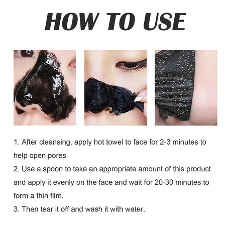 Blackhead Peel Mask, Deep Cleansing Facial Skin Removes Blackheads, Pimples, Shrinks Pores And Tenderizes Skin - V.I.P Digital Presence
