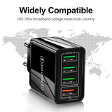 4USB mobile phone charger, multi port USB charging head charger - V.I.P Digital Presence