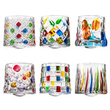 Hand drawn rotating glass cups multiple multi-purpose whiskey glasses rotating glass cups - V.I.P Digital Presence