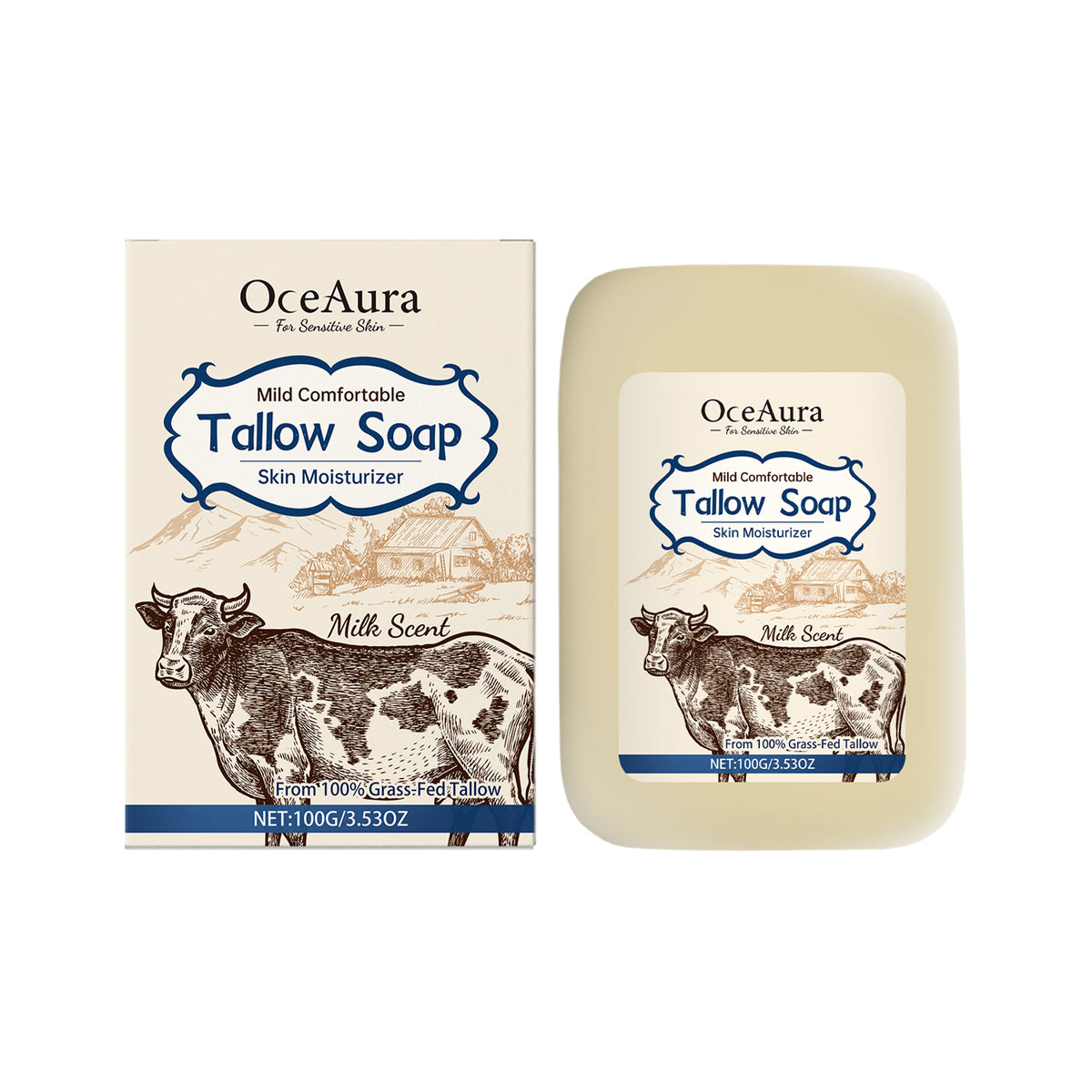 Tallow Soap Gently Cleanses And Moisturizes All Over The Skin