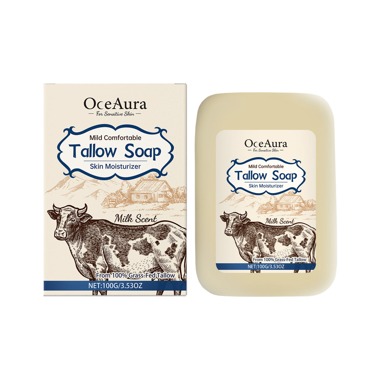 Tallow Soap Gently Cleanses And Moisturizes All Over The Skin
