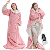 CozyNest Heated Wearable Blanket