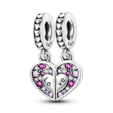 Family and Friendship Series Love Bead Pendant DIY Bracelet Necklace - V.I.P Digital Presence