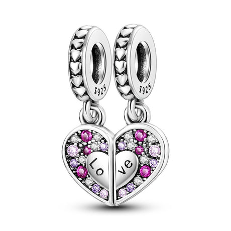 Family and Friendship Series Love Bead Pendant DIY Bracelet Necklace - V.I.P Digital Presence