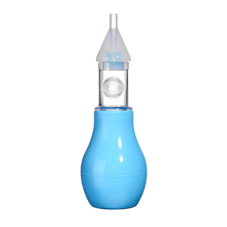 Infant silicone nasal aspirator pump type neonatal cold nasal mucus cleaner antibackflow baby nasal aspirator safe and non-toxic - V.I.P Digital Presence