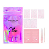 ibcccndc New Wearable Nail Manicure Kit Nail File Jelly Glue Easy To Operate Wearable Nail - V.I.P Digital Presence