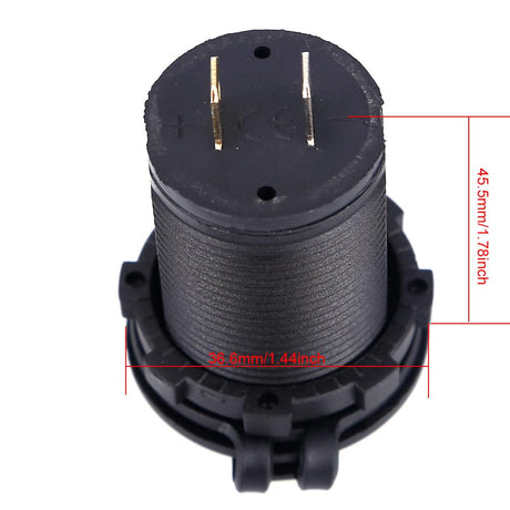 Universal Car Charger USB Vehicle DC12V-32V Waterproof Dual USB Charger 2 Port Power Socket 5V 2.1A/1A car-charger - V.I.P Digital Presence