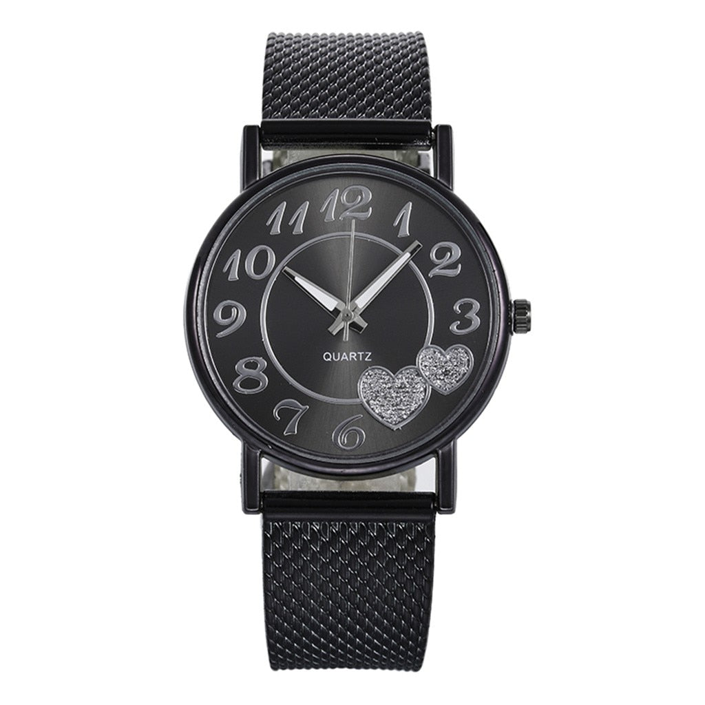 The Latest Top Watch Fashion Women Mesh Belt Watch Wild Lady Creative Gift relojes para mujer Drop Shopping - V.I.P Digital Presence