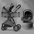 High landscape baby stroller that can sit or lie down lightweight folding two-way shock-absorbing newborn baby stroller - V.I.P Digital Presence