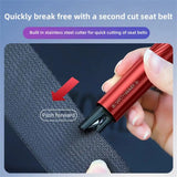 One Seco Window Breaker Seatbelt Cutter Car Gadgets Vehicle Escape Tool Safe Hammer Glass Breaker Life-Saving Emergency Artifact - V.I.P Digital Presence