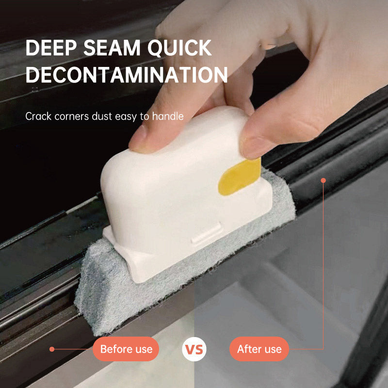 Two In One Detachable Window Slot Cleaning Brush, Door and Window Groove Brush, Glass Window Slot, Window Sill Gap Brush - V.I.P Digital Presence