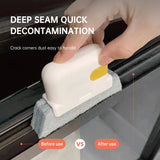 Two In One Detachable Window Slot Cleaning Brush, Door and Window Groove Brush, Glass Window Slot, Window Sill Gap Brush - V.I.P Digital Presence