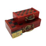 Guerreros de terracota, ajedrez, personajes tridimensionales, regalos, ajedrez antiguo, tamaño pequeño, tablero de ajedrez plegable, ajedrez, regalos portátiles 