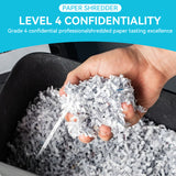 PAPER SHREDDER CROSS CUT LARGE BIN HIGH SECURITY LOW NOISE - V.I.P Digital Presence