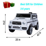 Mercedes Benz G63 Children's Electric Vehicle with Remote Control 12V Music, Horn, Spring Suspension, Safety Lock and License - V.I.P Digital Presence