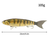 Swimbait Balam 23cm Lure Madness Giant Bait Balam Lure for Big Bait Bass Catfish Hard Lures Giant Baits Big Pike Jointed Lures - V.I.P Digital Presence