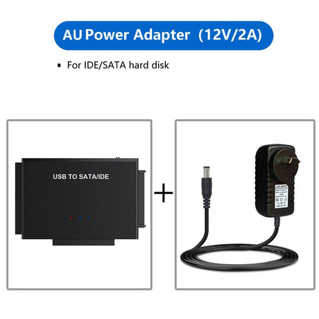TYPE-C hard drive adapter USB3.1 to SATA IDE easy drive cable 2.5-inch 3.5-inch adapter cable - V.I.P Digital Presence