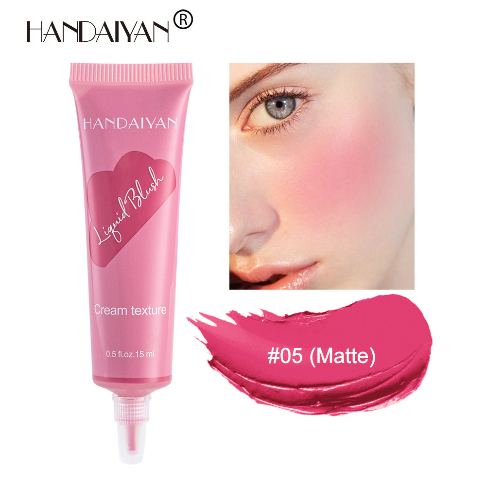 HANDAIYAN Tube Liquid Blush Moisturizing Contouring Brightening Natural Matte Nude Blush - V.I.P Digital Presence